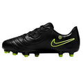 Nike Big Kids Legend 10 Club Soccer Cleats Youth 3.5 Black Yellow DV4352 NWOB