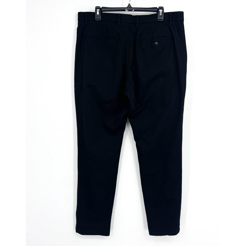 EVERLANE Uniform Mens Performance Chino Pants 35x34 Black Athletic Fit NWT