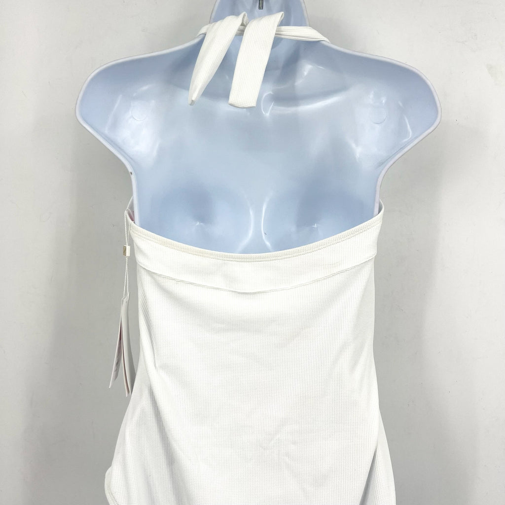 LILLY PULITZER Womens Jyn One-Piece Swimsuit Size 10 Resort White Belt NWT