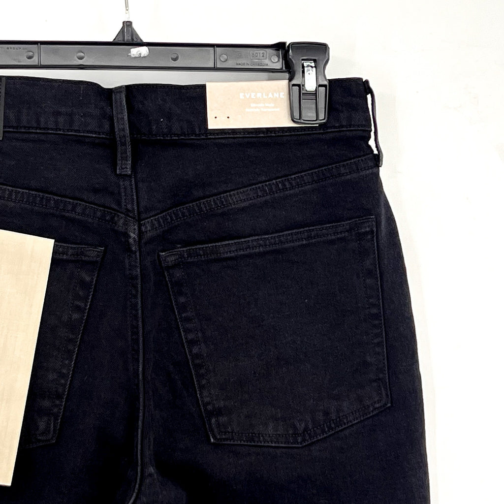 EVERLANE Women's The Original Cheeky Jeans Size 27 US 4 Coal Black NWT