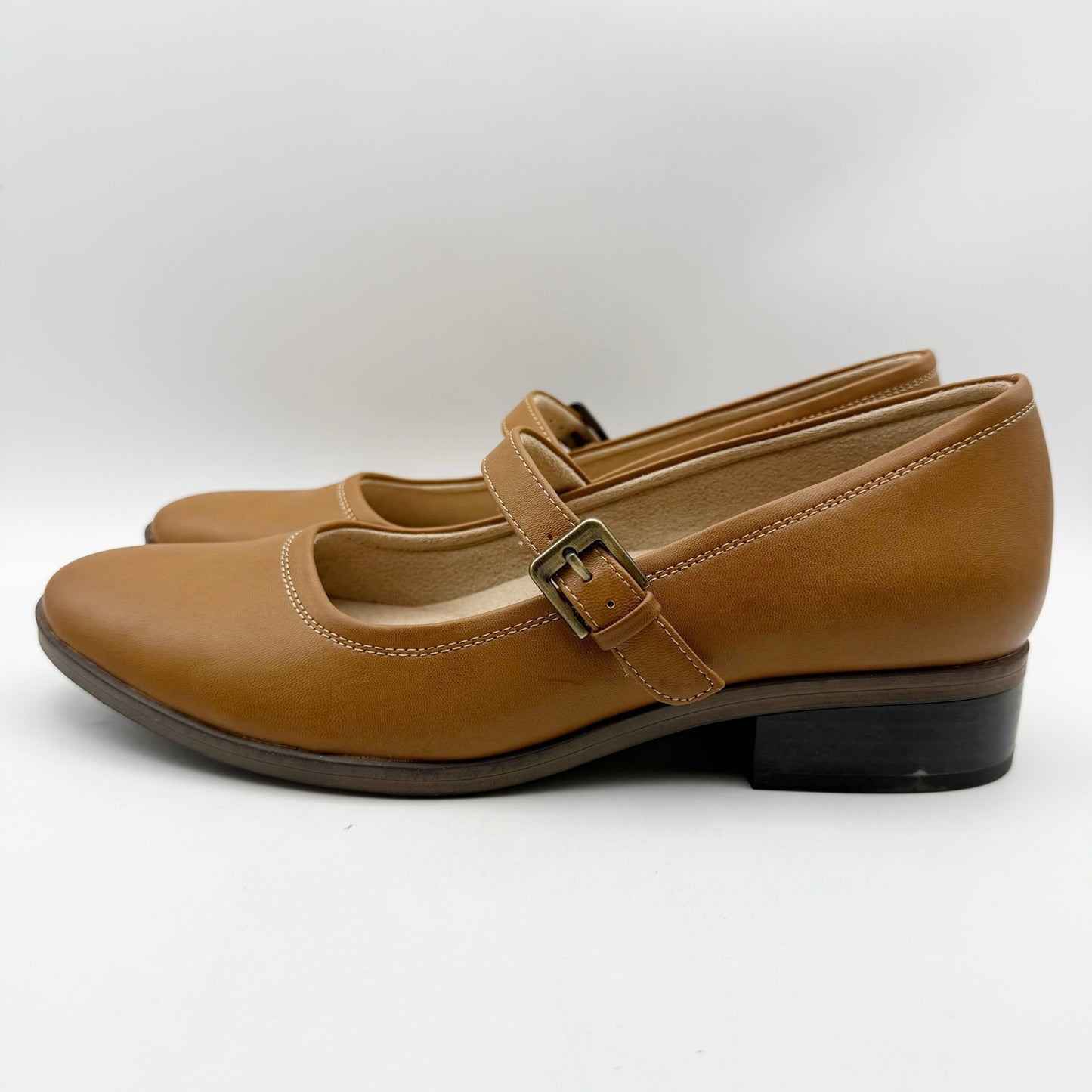 Soul Naturalizer Womens Ramona Mary Jane Flats US 8.5 M EU 39 Brown NIB