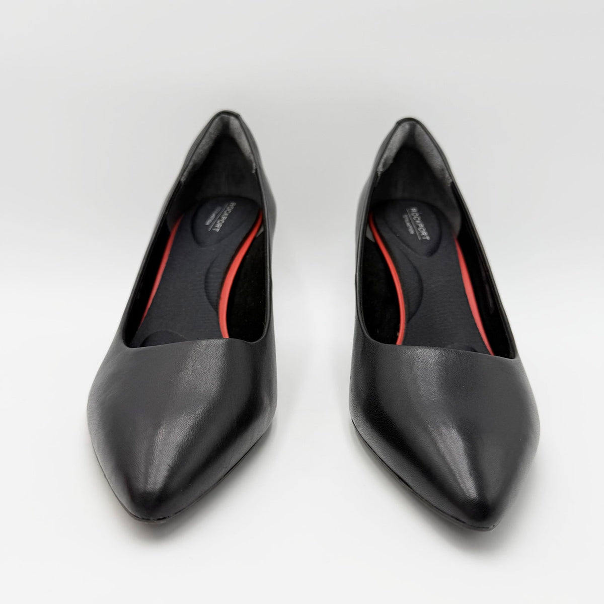 Rockport Womens Total Motion 75mm Pointy Toe Pumps Size 8.5 Black Heels NWOB