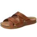 Taos Footwear Womens Casita Sandals Size 10 M Tan Brown Leather Flats NIB