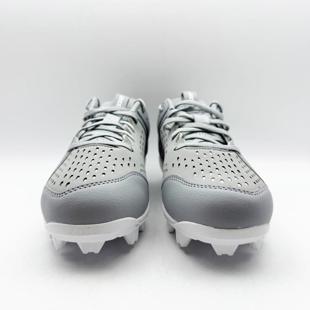 Under Armour Mens Leadoff Low RM Molded Baseball Cleats Size 12 Grey White NWOB