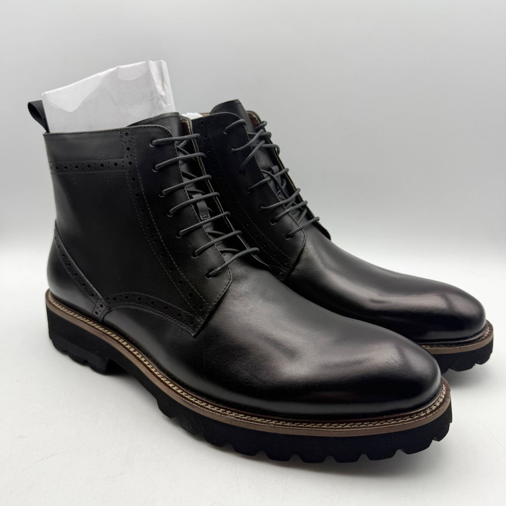 Vintage Foundry Co. Mens Blade Ankle Boots US 11 EU 44 Black Leather NIB