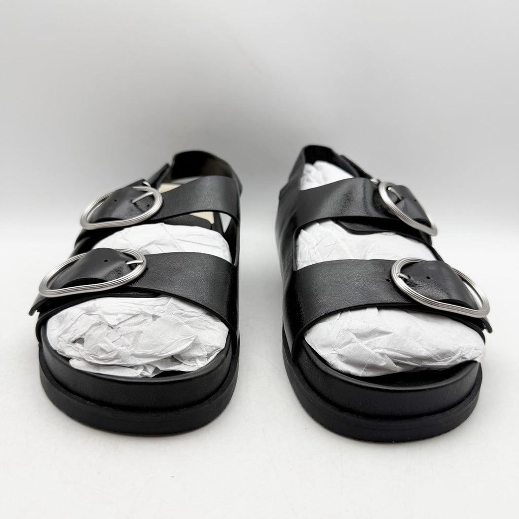Dolce Vita Womens Starla Platform Sandals Size 10 Black Silver NWOB