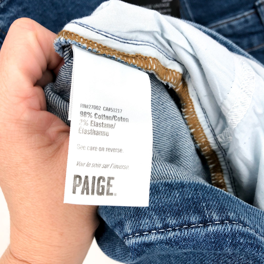 PAIGE Women's Maddy Denim Tank Dress Size 10 Delia Blue Button Front Revolve NWT