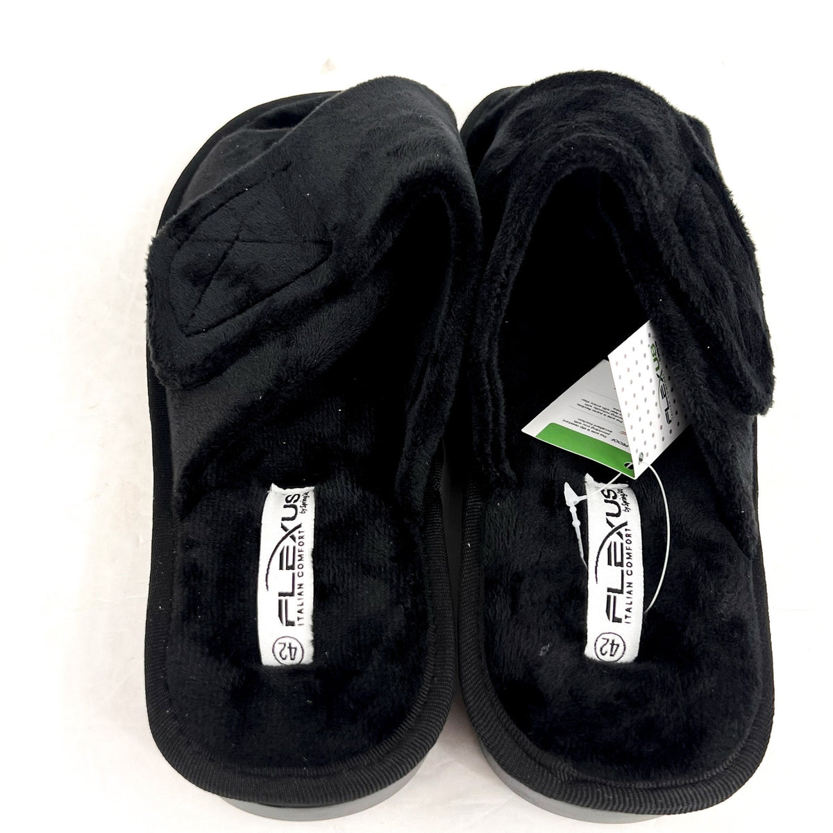 PHOTOS - FLEXUS Women's Sweet Dream Slide Slippers US 11 EU 42 Black Cushioned NWOB