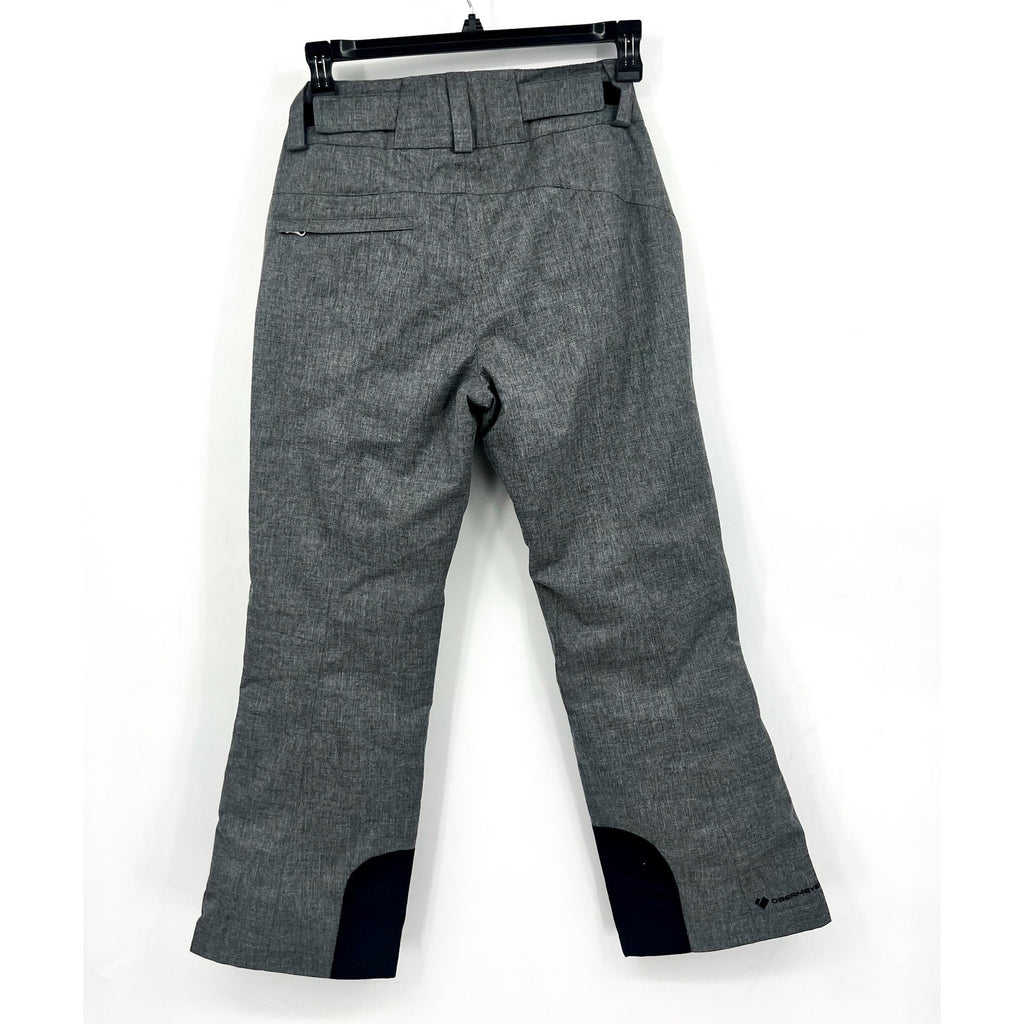 OBERMEYER Women's Malta Snow Ski Pants 2 SHORT Charcoal Grey Waterproof NWT