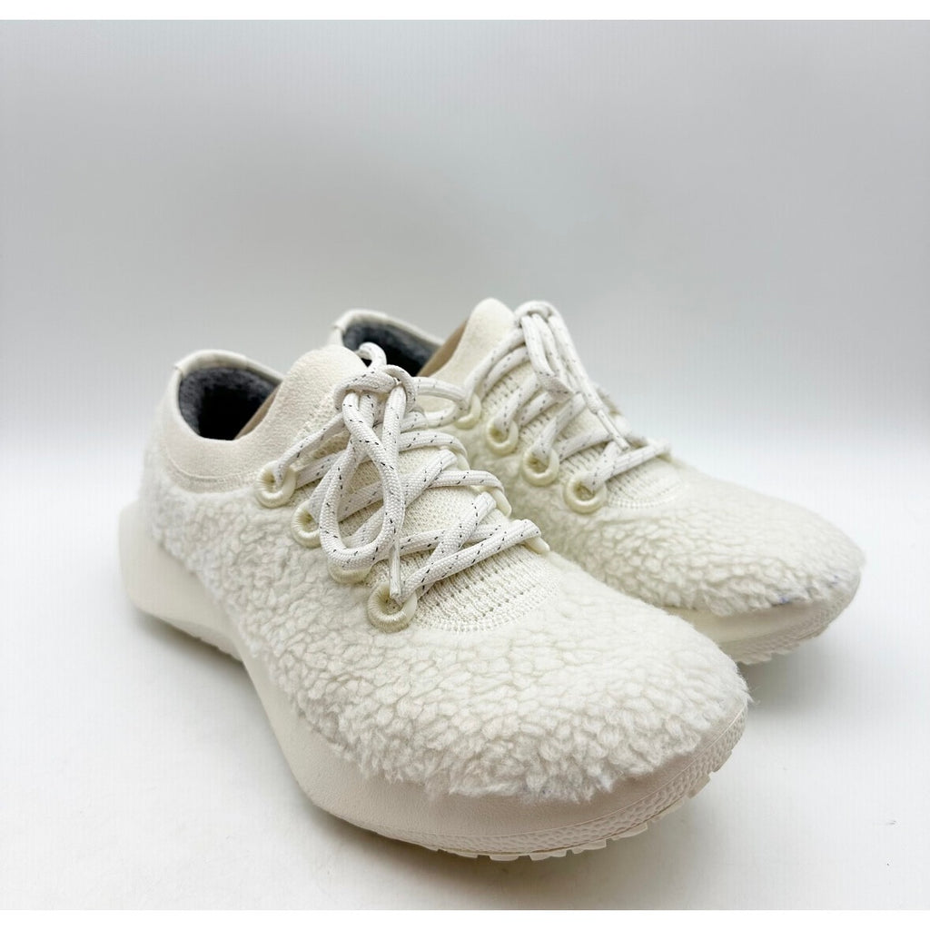 AllBirds Women's Wool Dasher 2 Fluffs Sneaker Size 7 EU 37 Natural White NIB