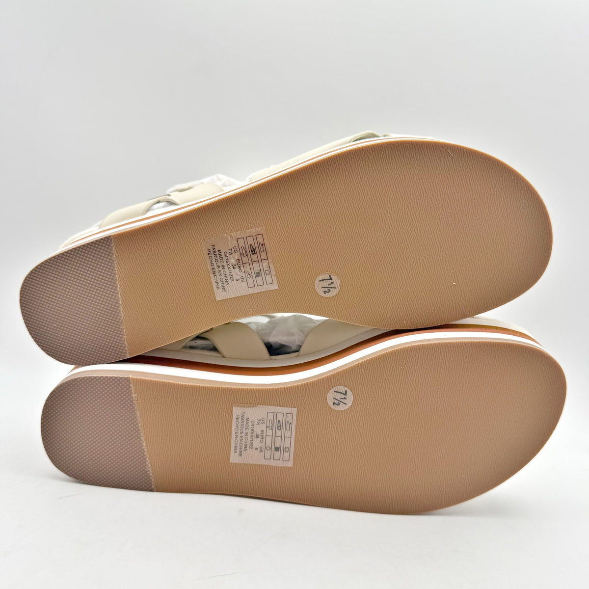 Kelsi Dagger Womens Brooklyn Breeze Platform Sandals Size 7.5 White Leather NIB