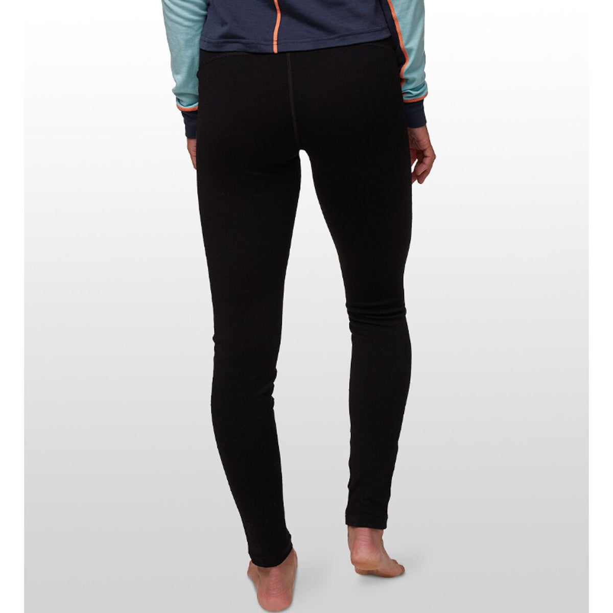 ICEBREAKER Women's Merino 260 Tech Thermal Leggings Large Black Base Layer NWT