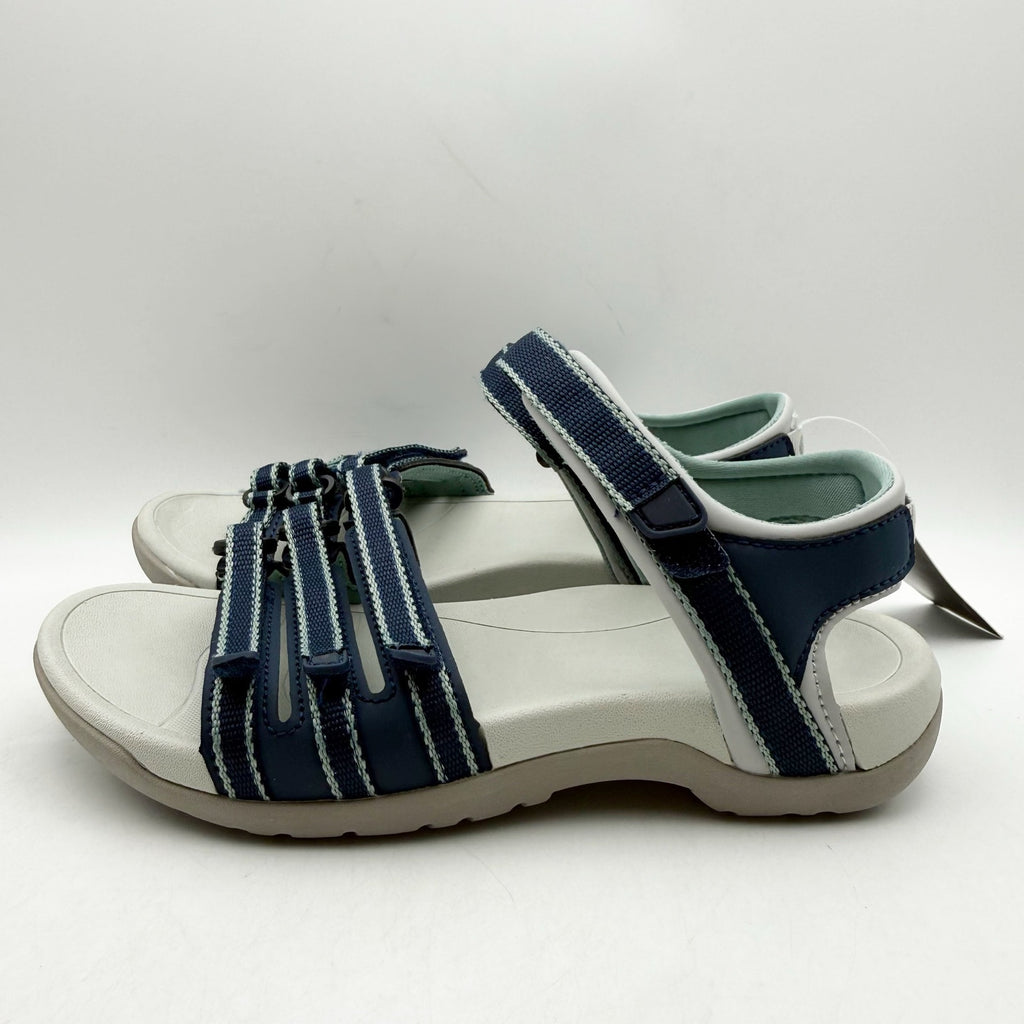 Viakix Womens Napali Hiking Sandals Size 6 EU 37 Blue White Waterproof NIB