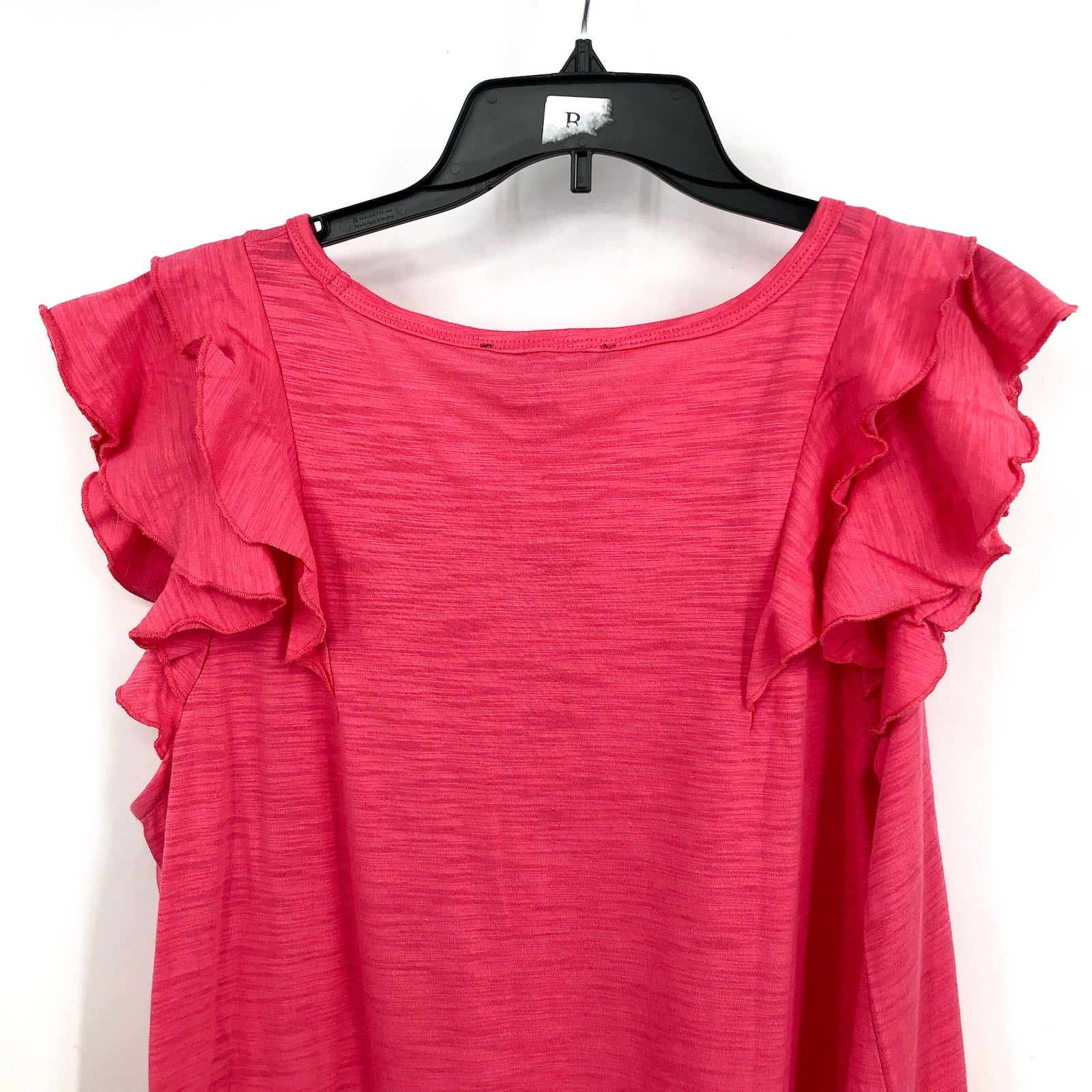 TOMMY HILFIGER Women's Knit Dress Large Pink Short Sleeve Cotton Modal NWT