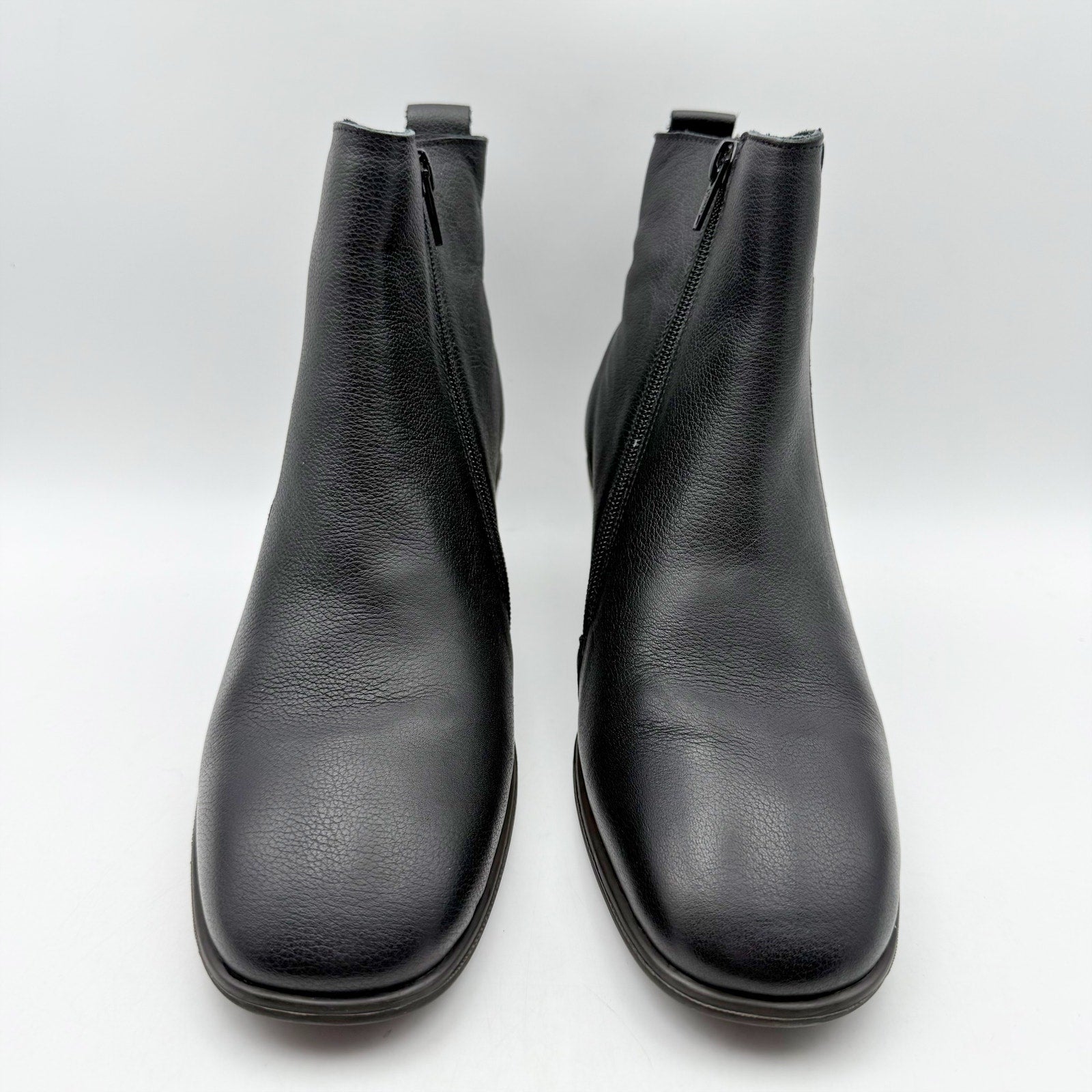 Naot Womens Ethic Ankle Boots EU 39 US 8 Black Leather NWOB