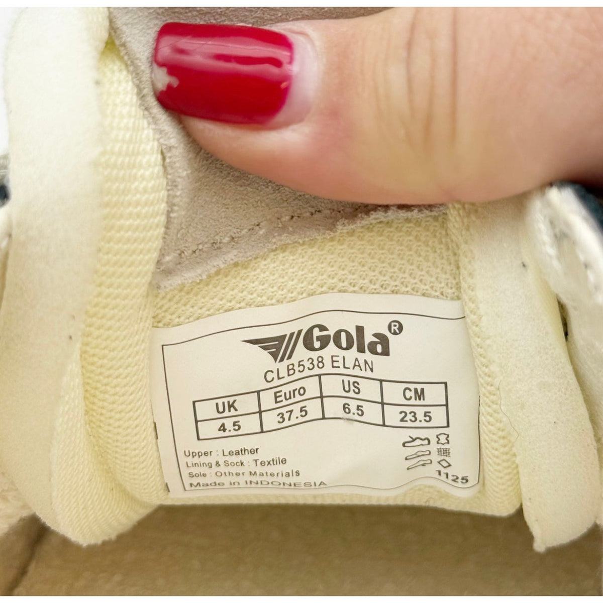 Gola Womens Elan Casual Sneakers Size 6.5 EU 37.5 Black White Fuchsia NIB