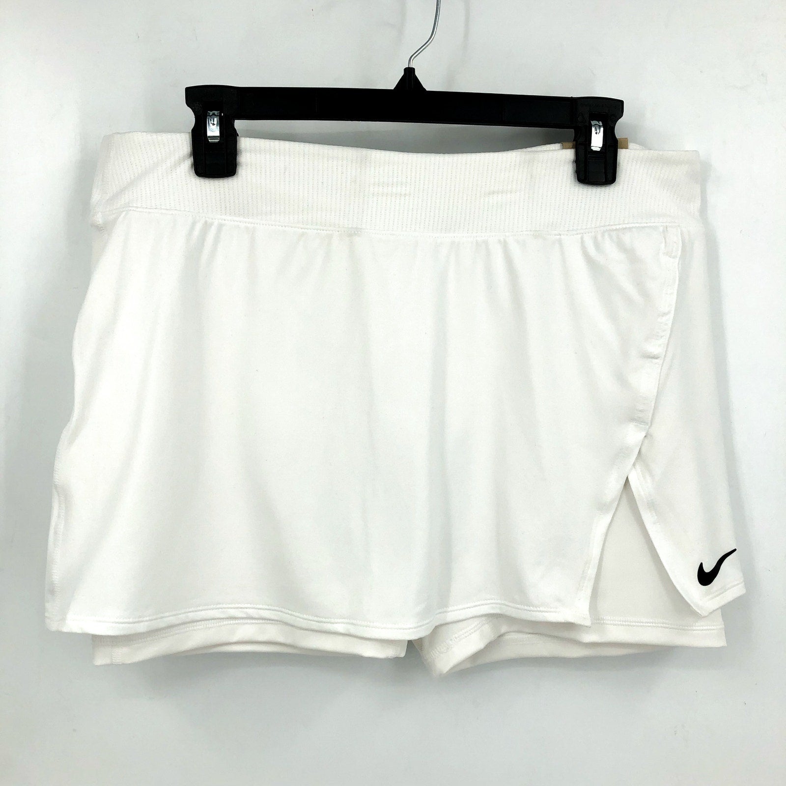 NIKE Women's Court Dri-FIT Victory Tennis Skort XL White Standard Fit NWT