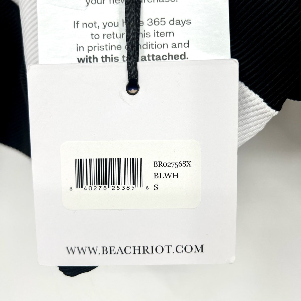 BEACH RIOT Women's Joyce One Shoulder One Piece Swimsuit Small Black White NWT