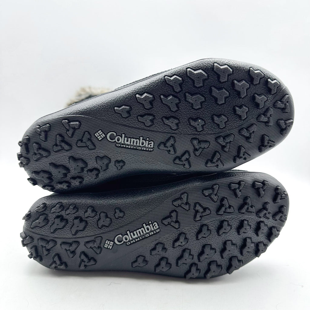 COLUMBIA Womens Minx Mid III Snow Boots Size 5 EU 36 Black Waterproof NWT