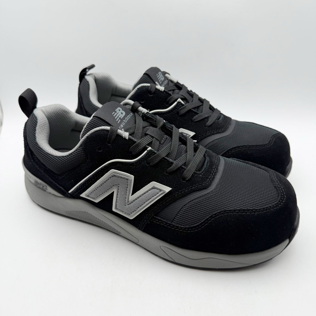 New Balance Mens Elite Lite Work Sneakers SIZE 9.5 Black SR Comp Toe EH NIB
