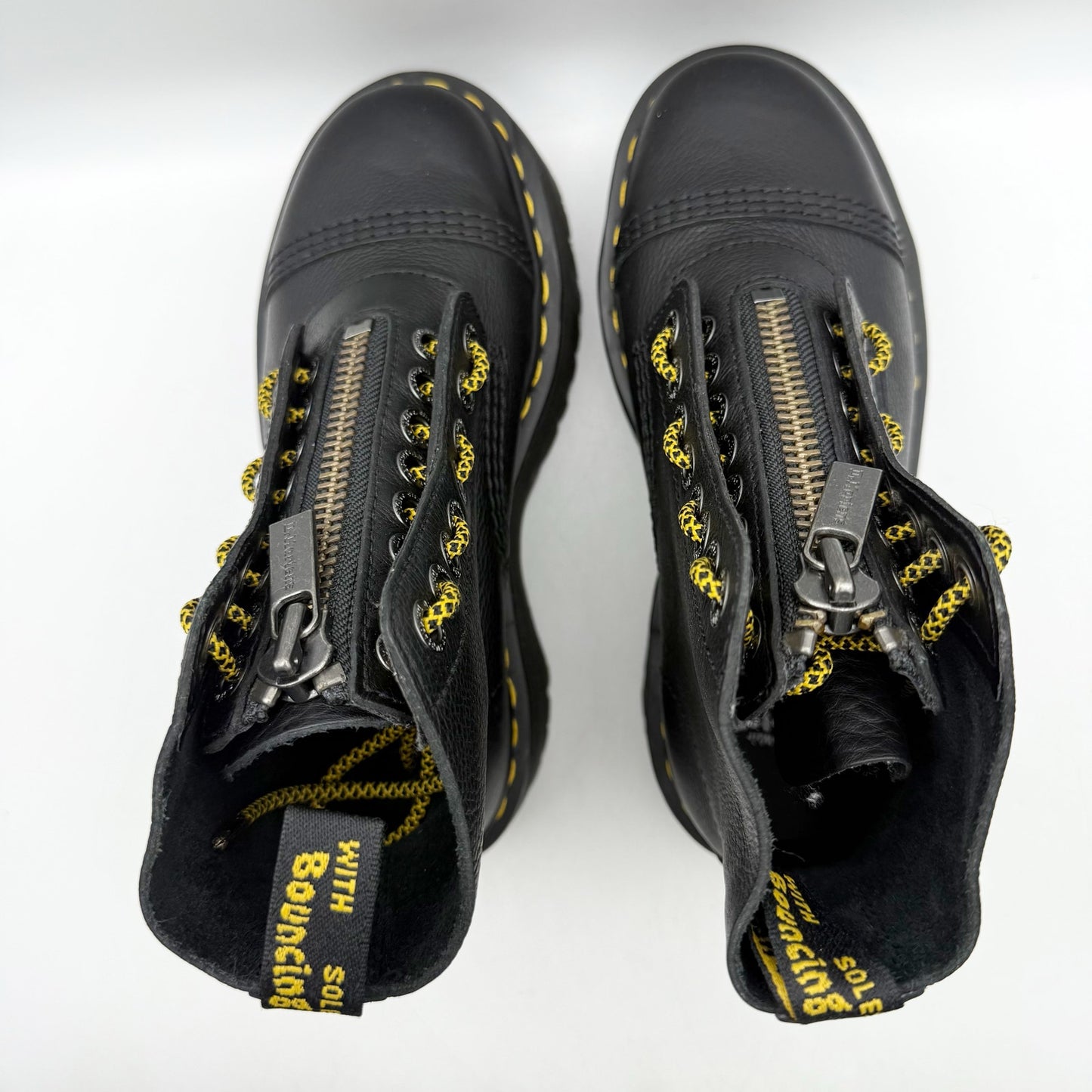 Dr. Martens Womens Sinclair Max Ankle Boots EU 37 US 6 Black Leather NWOB