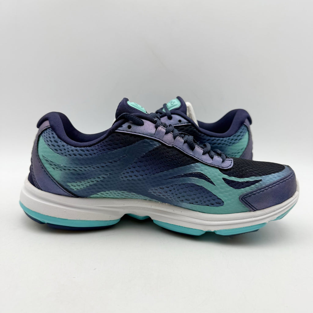 Ryka Womens Devotion Plus 2 Walking Sneakers US 5 M EU 35 Navy Teal Athletic NIB