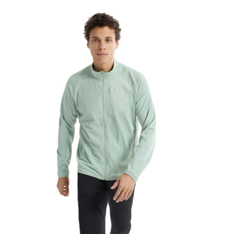 ARC'TERYX Men's Delta Full Zip Fleece Jacket XXL Stone Green Light FLAWS NWOT