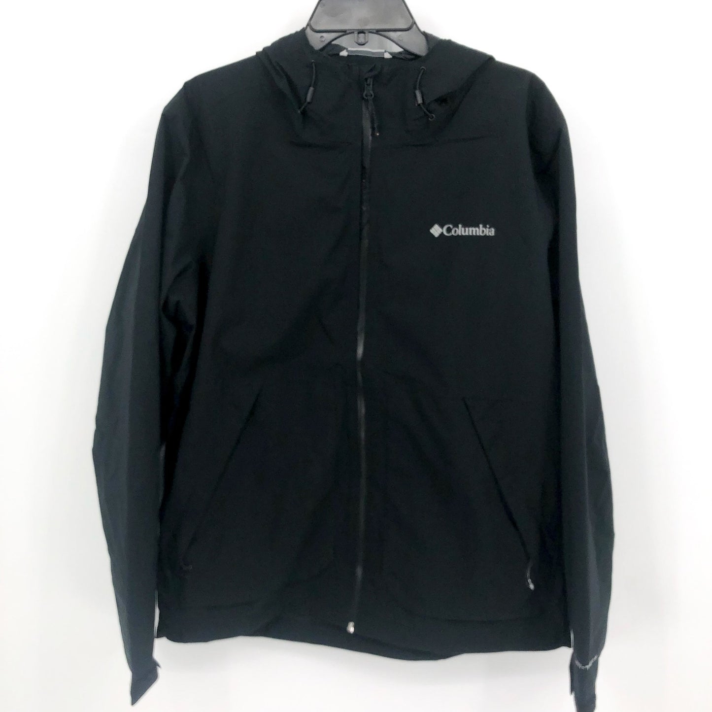 Columbia Mens Altbound Waterproof Jacket US Medium Black Hood Seam Sealed NWT