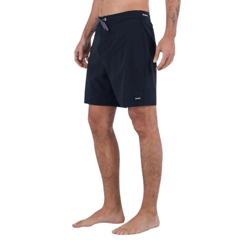 HURLEY Men's Phantom-Eco One & Only Boardshorts Size 34 LARGE Black 18" NWT