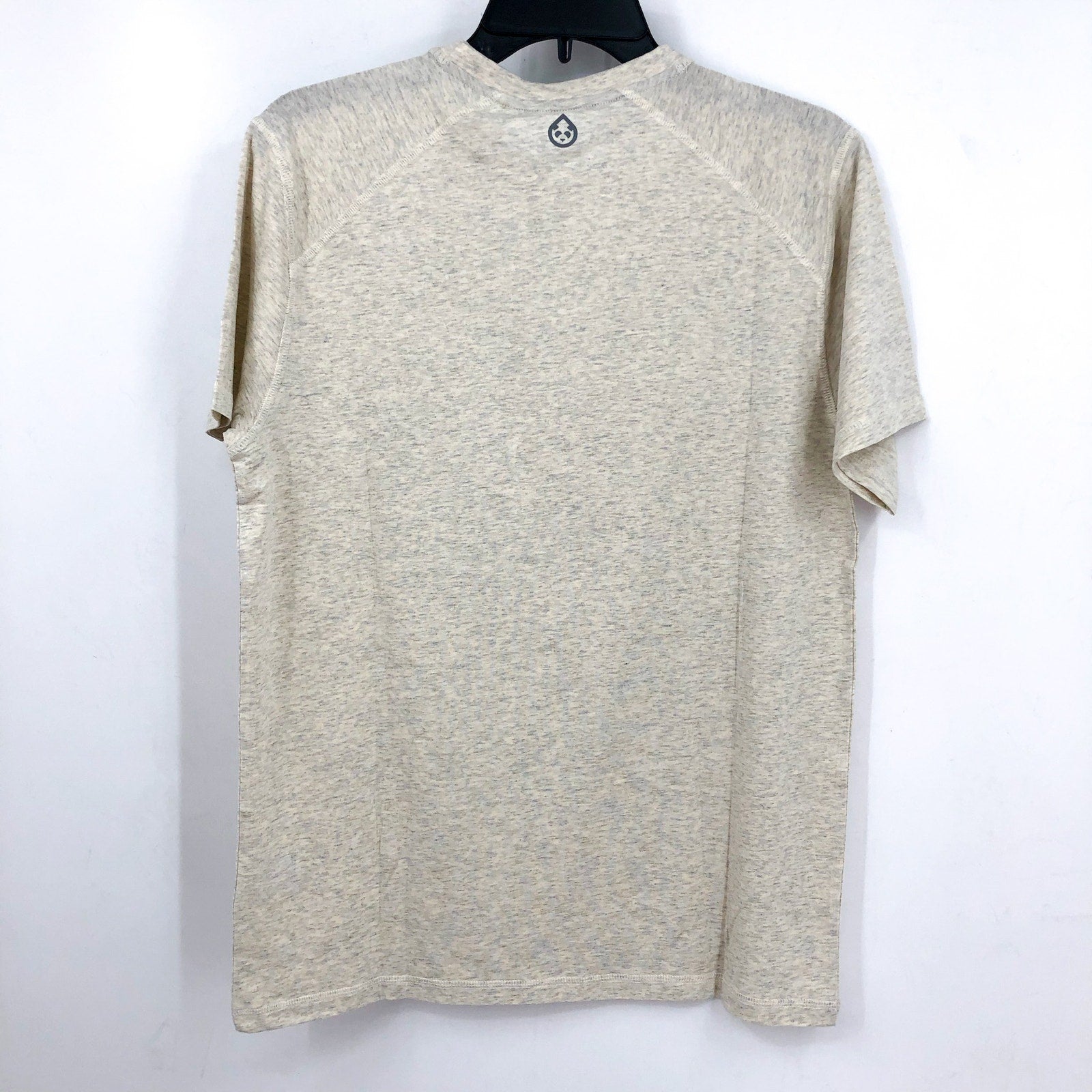 TASC Mens Performance Carrollton Fitness T-Shirt XL Beige Mineral Heather NWT