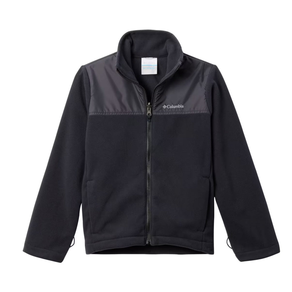 Columbia Boys Bugaboo II Fleece Interchange Jacket XS Grey Black Hooded NWOT