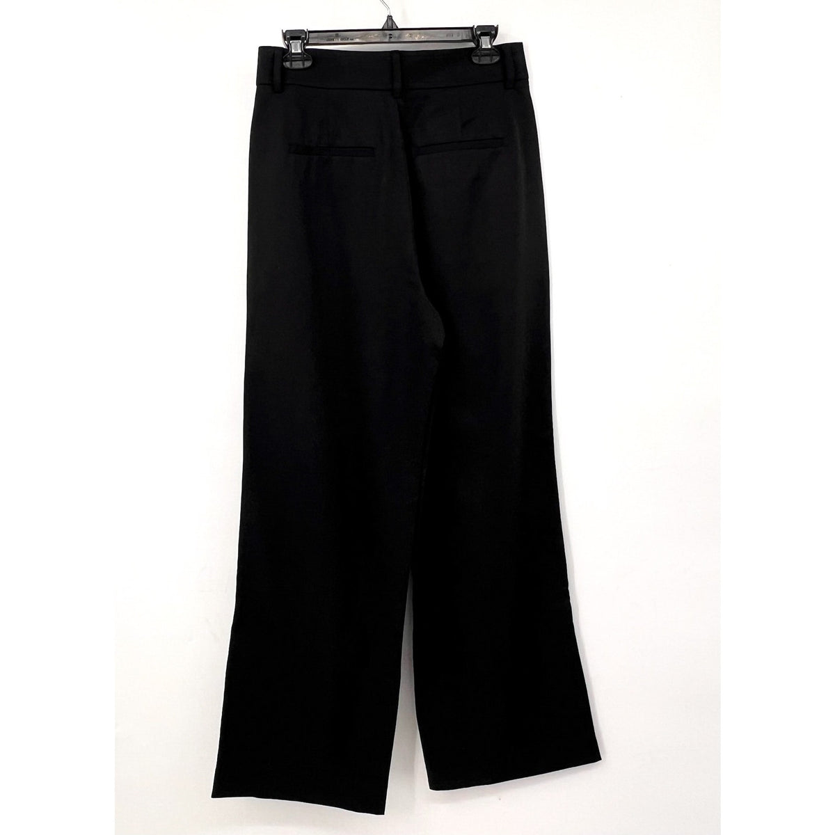 Everlane Womens The Way-High Drape Pants Size 6 Black 31" Inseam Pleated NWT