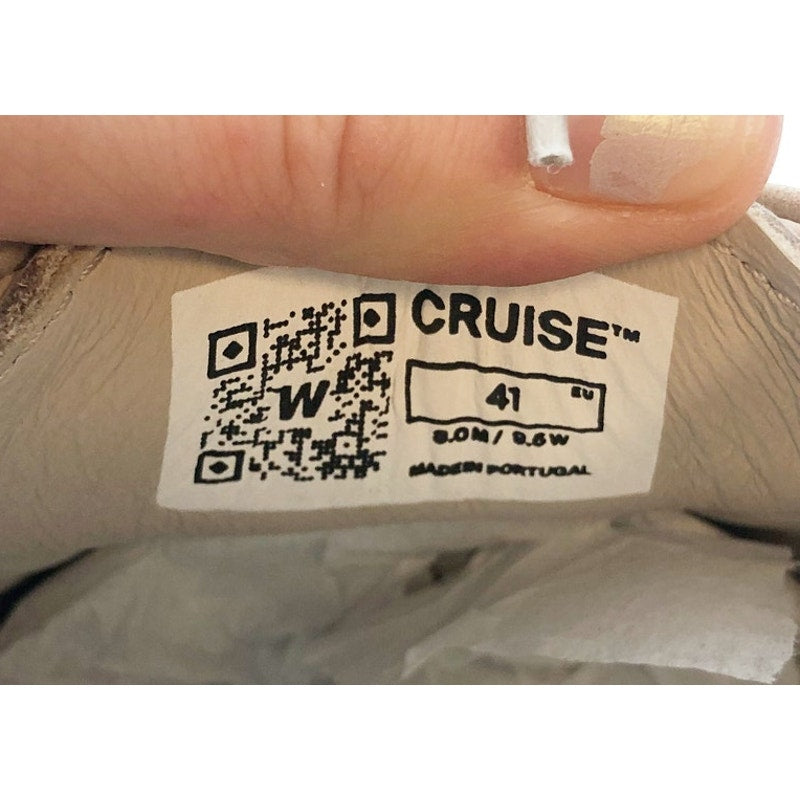 Wolf & Shepherd Cruise Casual Sneakers MENS 8 WOMENS 9.5 Gray Nubuck Leather NIB