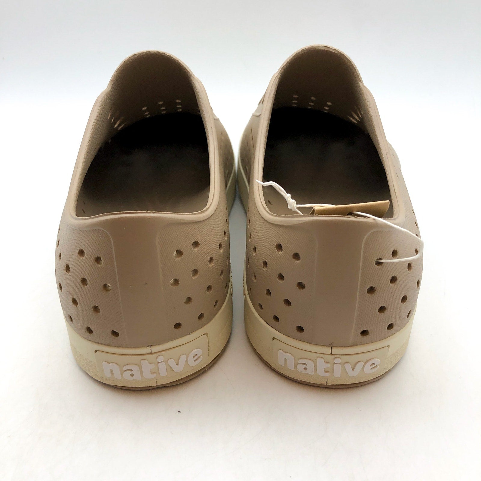 Native Mens Jefferson EVA Slip On Sneaker Shoes US 10 EU 44 Brown Tan NIB