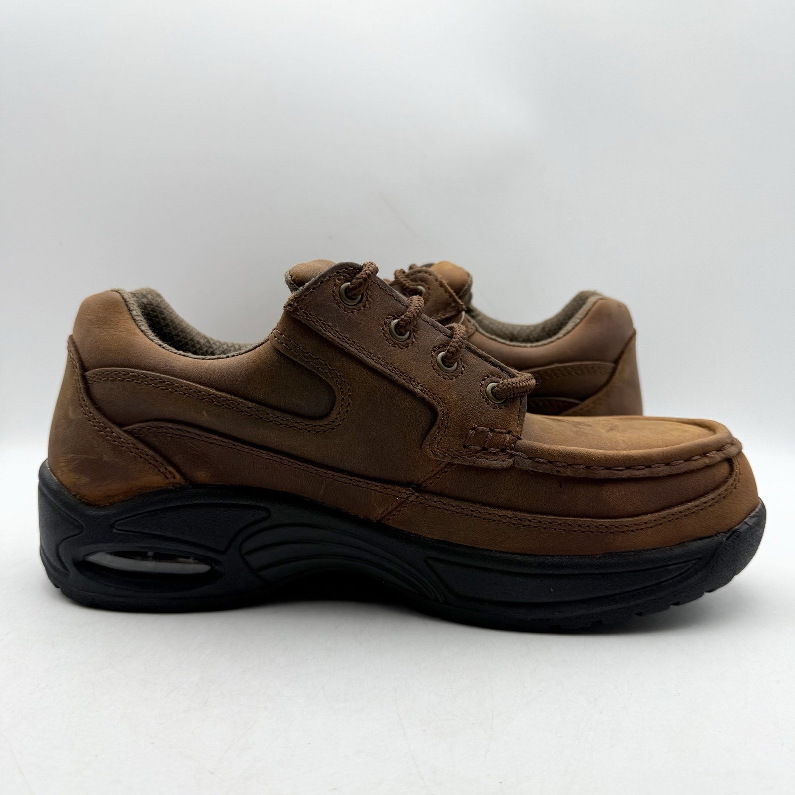 Florsheim Mens Polaris Composite Toe Work Shoes US 9.5 Wide Brown Leather NIB
