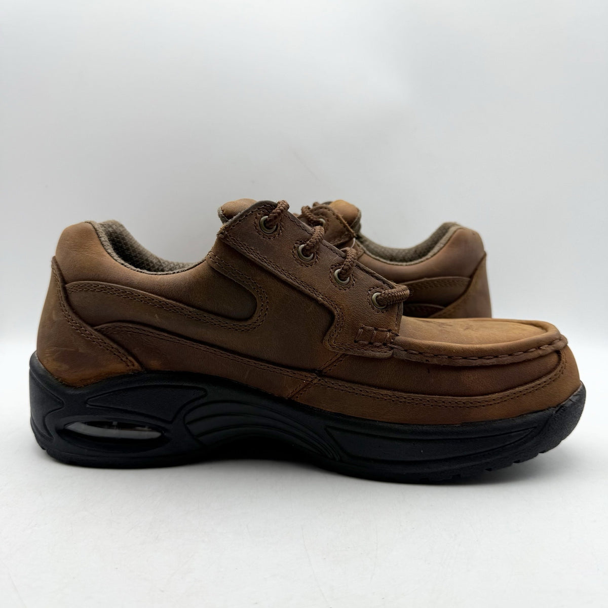 Florsheim Mens Polaris Composite Toe Work Shoes US 9.5 Wide Brown Leather NIB