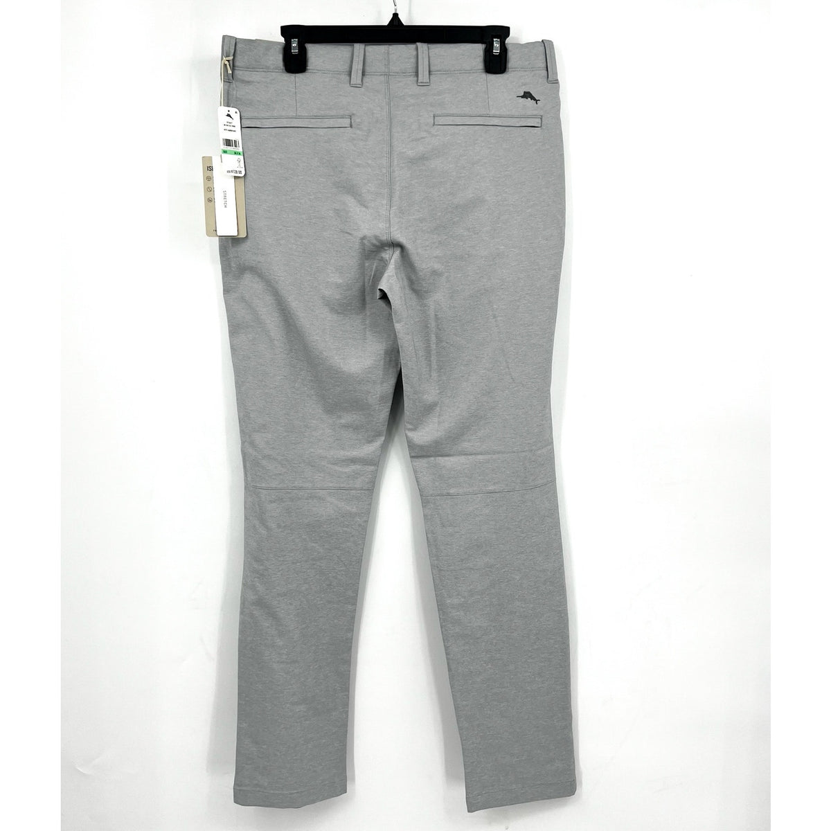 TOMMY BAHAMA Men's IslandZone On Par Pants 34x34 Grey Harbor Mist Flat Front NWT