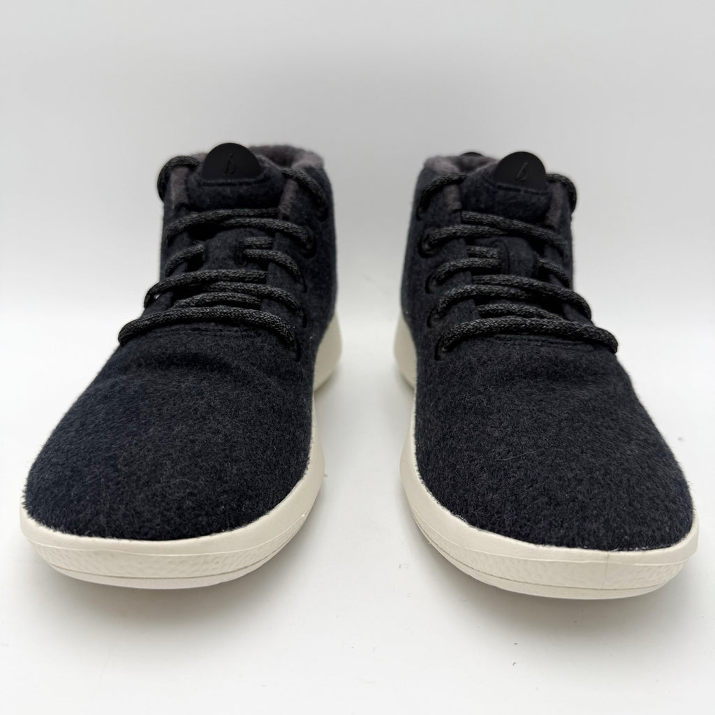 Allbirds Womens Wool Runner-up Mizzles Sneaker High Top US 8 Tuke Jo Black NIB