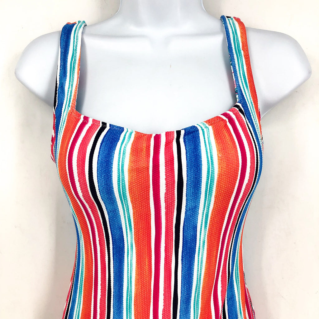 TOMMY BAHAMA Island Cays Oasis One-Piece Swimsuit Size 8 Pink Reversible NWT