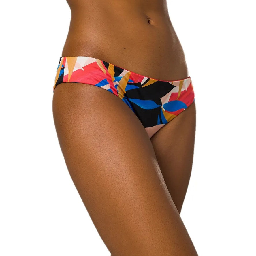 PRANA Women's Gemma Reversible Hipster Bottoms XL Tropics Print Floral NWT