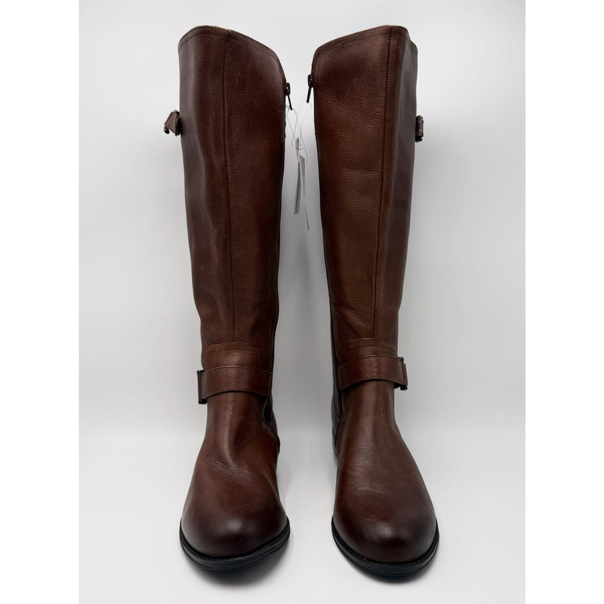 Naturalizer Womens Jillian Wide Calf Knee High Riding Boots Size 9.5 Brown NWOB