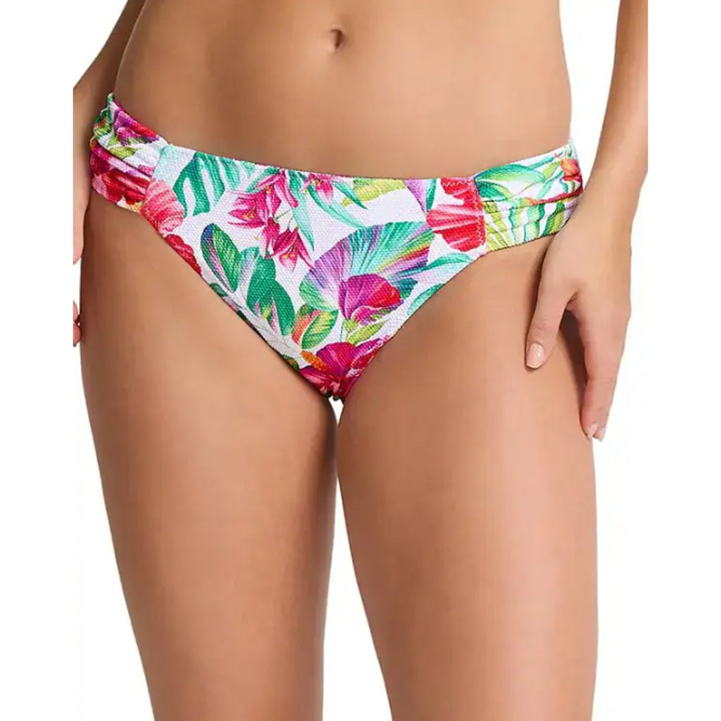 TOMMY BAHAMA Reversible Hipster Bikini Small Bottom Pink Island Cays Fiesta NWT