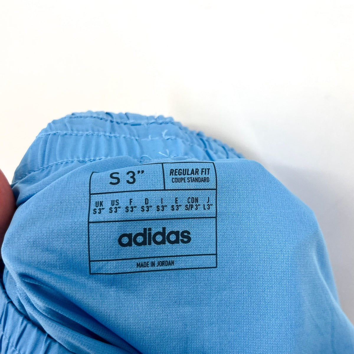 ADIDAS Women's Marathon 20 Running Shorts Small Blue Burst 3" Inseam NWT