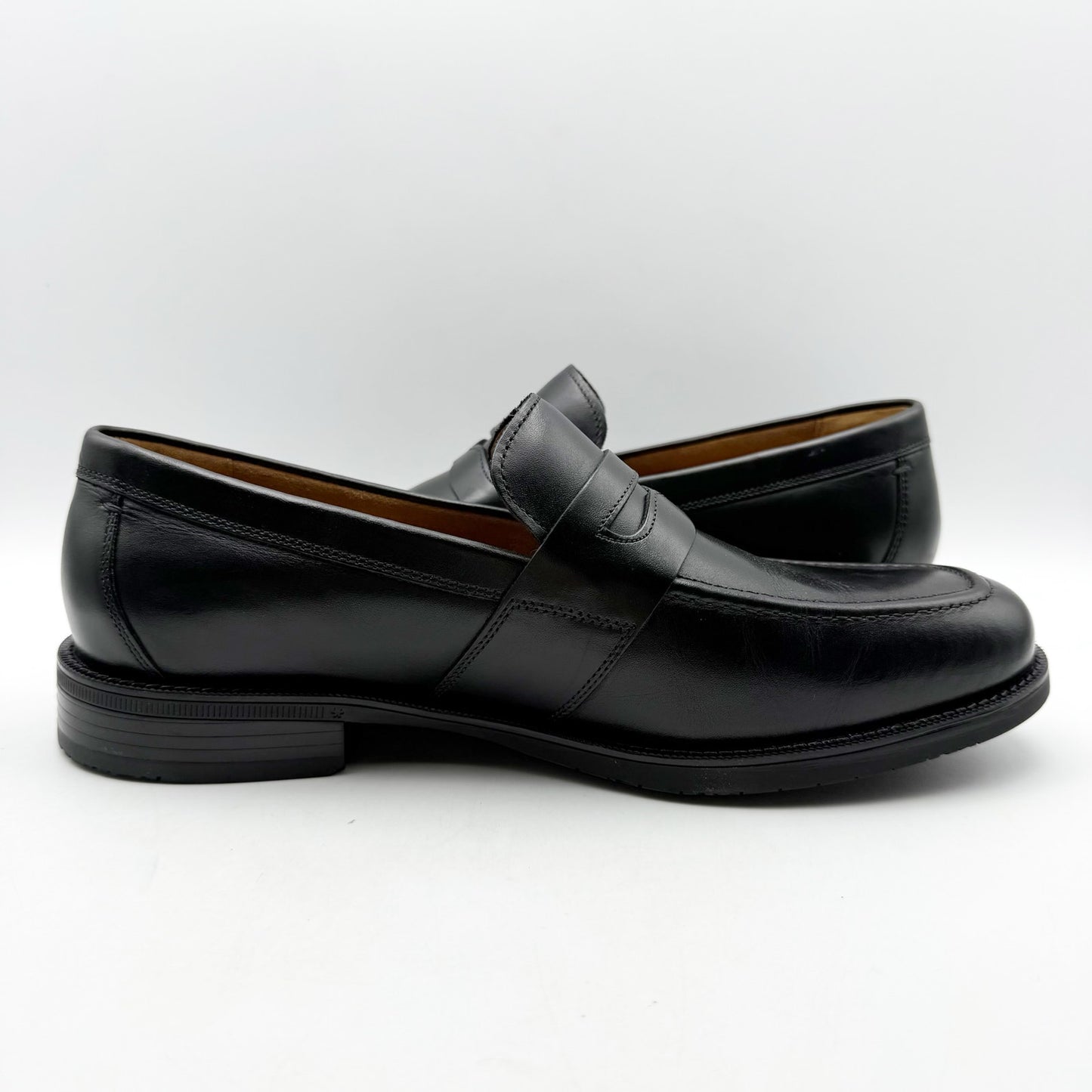 Cole Haan Mens Bedford Penny Loafers US 11.5 M EU 44.5 Black Leather NWOB