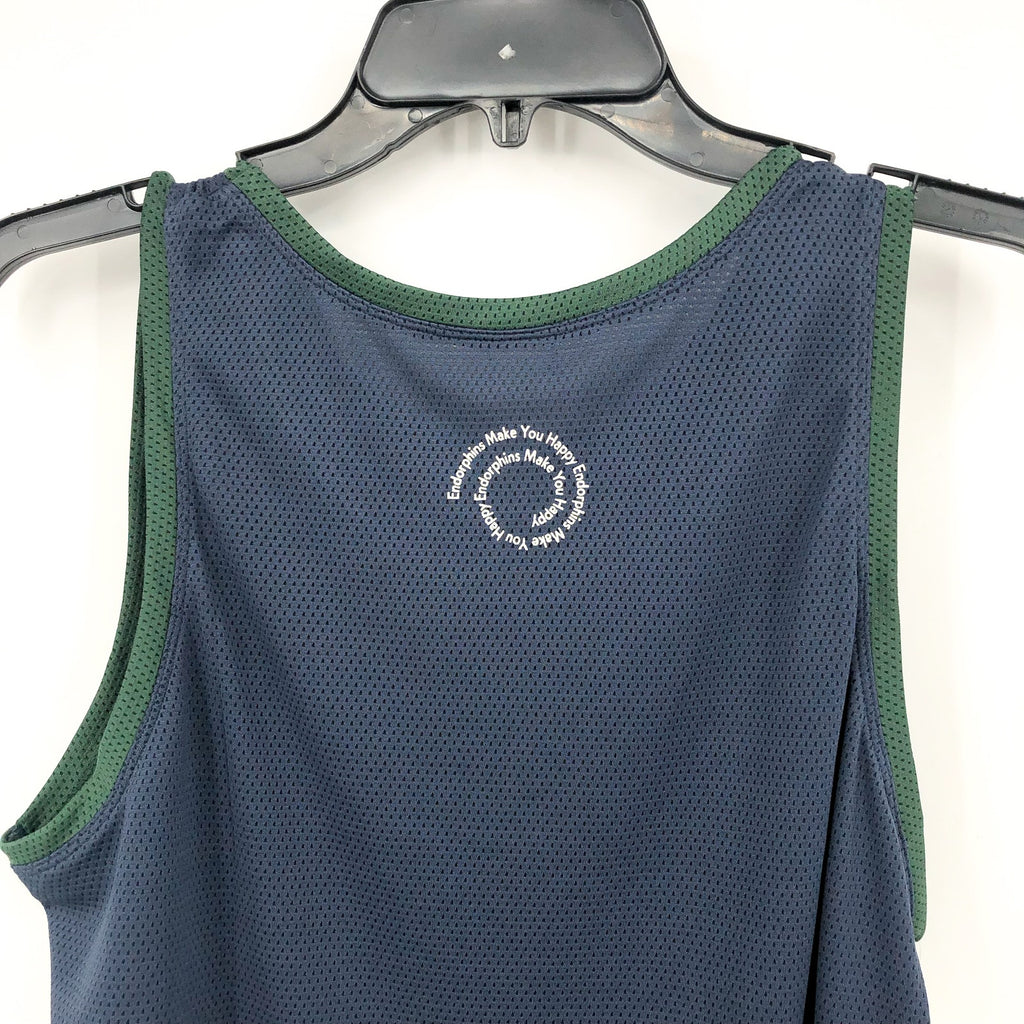 OUTDOOR VOICES Men's RecMesh Tank Top XS Dark Sky Blue Sleeveless NWT