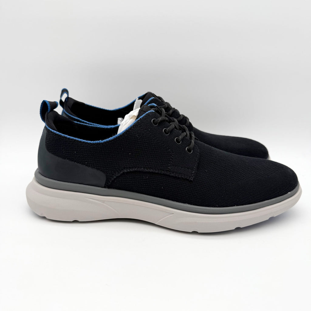 Vince Camuto Mens Tayden Oxford Dress Sneakers Size 10 EU 43 Black Knit NWOB