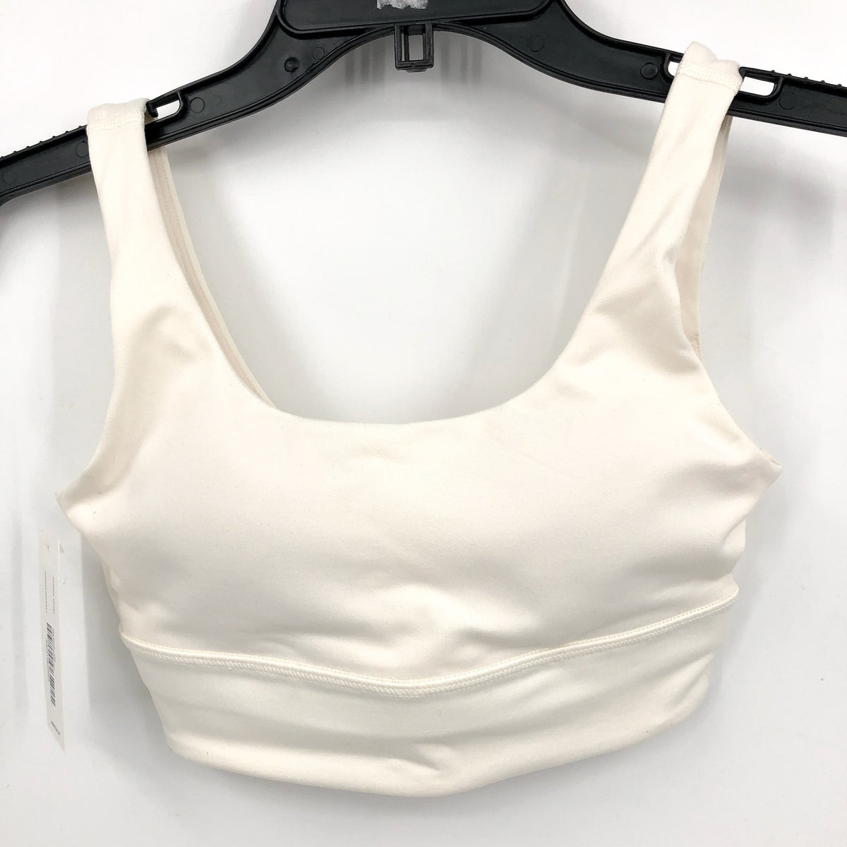 OUTDOOR VOICES Women's FreeForm Scoop Bra XXS White Milk Stone NWT