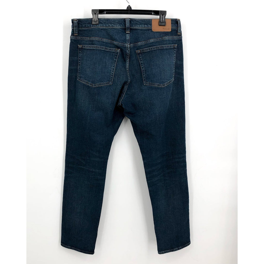 MADEWELL Men's Slim Jeans 34x32 Blue Stratfield Wash Stretch Denim NA991 NWOT
