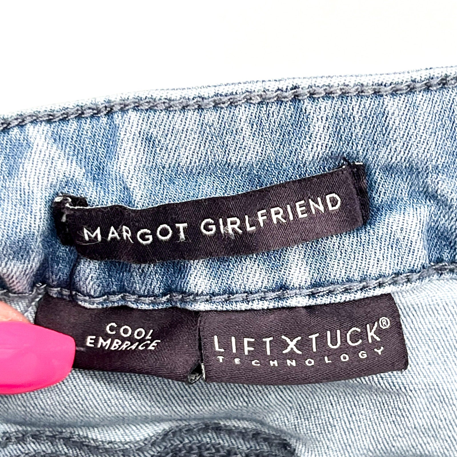 NYDJ Womens Margot Girlfriend Jeans Size 20W PETITE Kingston Blue NWT