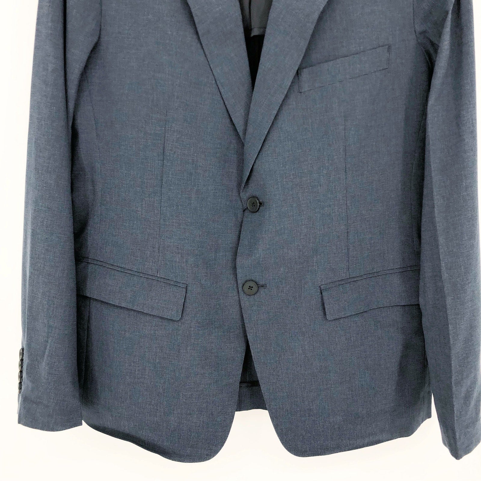 MINISTRY OF SUPPLY Men's Velocity Suit Jacket Size 42 Blue Two Button NWT